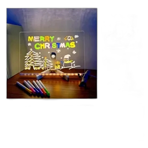 LED Message Board with 7 Colors Pen