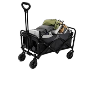 Height Adjustable & Foldable Outdoor Garden Utility Wagon