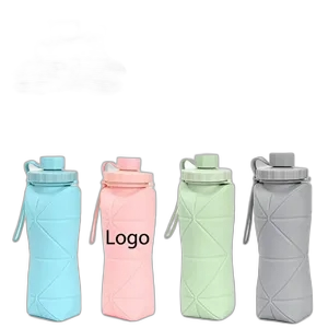 Portable Silicone Travel Water Bottle
