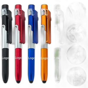 4 in 1 Touch Screen Capacitive Ballpoint Pens With LED Light