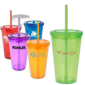 16 Oz. Sunsplash Double Wall Tumbler