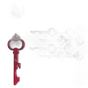 Key Shaped Aluminum Bottle Opener