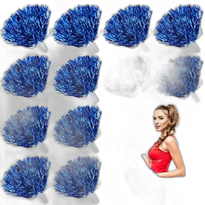 Customize Logo Dazzling Pom-Poms